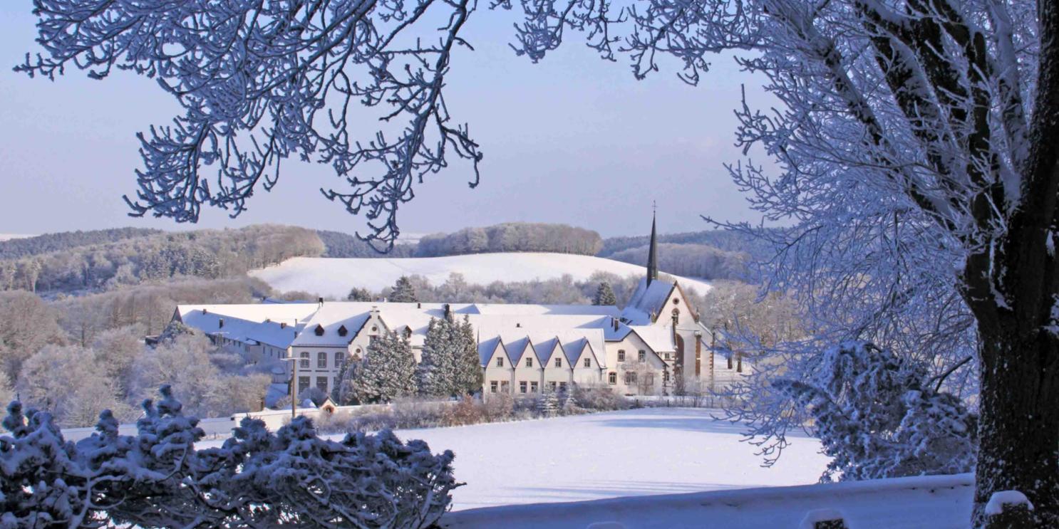 Winter - Ansicht vom Ehrenfriedhof