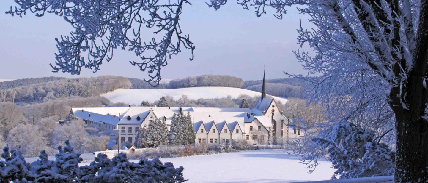 Winter - Ansicht vom Ehrenfriedhof