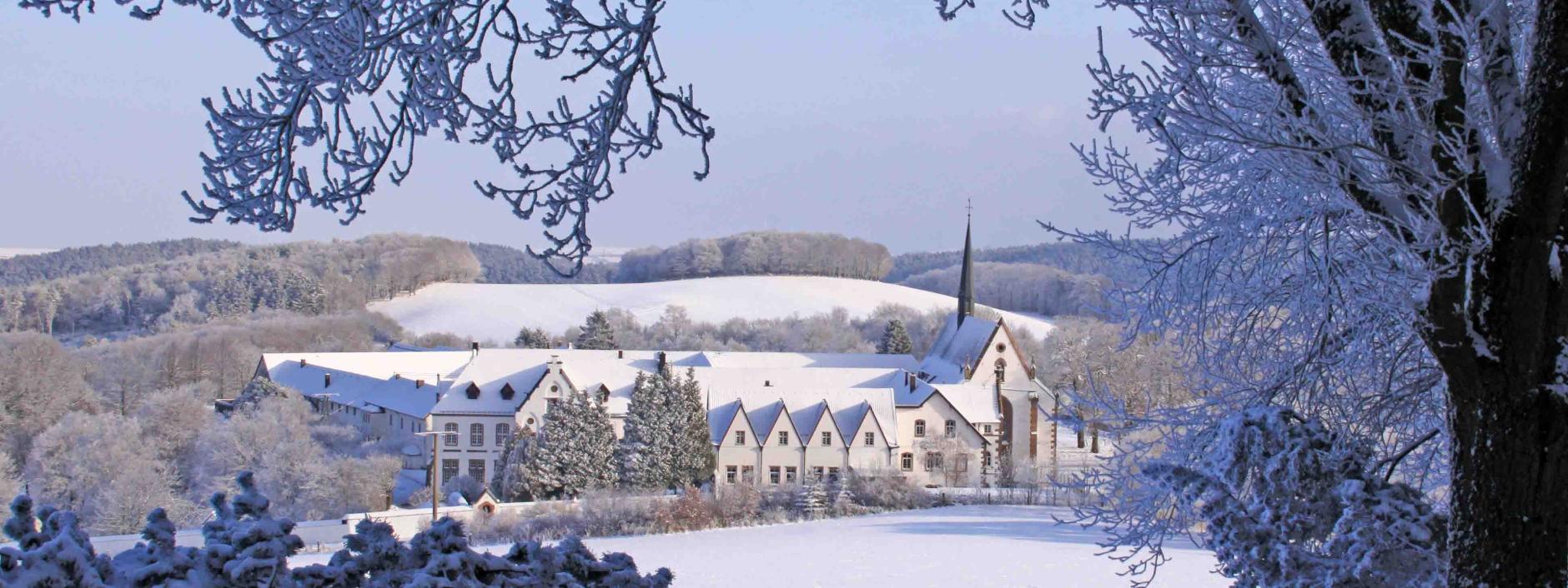 Winter - Ansicht vom Ehrenfriedhof